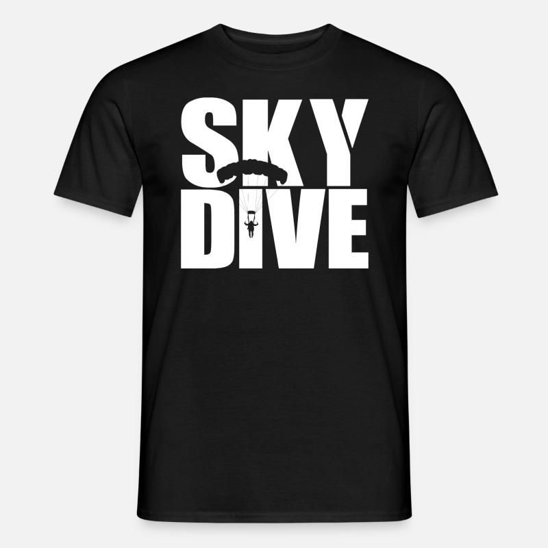 Skydive - Skydiving - Men's T-Shirt - black
