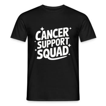 Krebsbewusstseins Krankhei Krebs Brustkrebs - Männer T-Shirt - Schwarz - Vorne - AI Model Male 178 light (178cm)