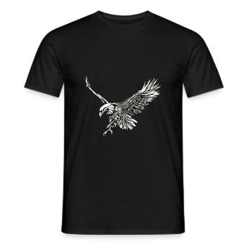Aigle - T-shirt homme - noir - Devant - AI Model Male 178 light (178cm)