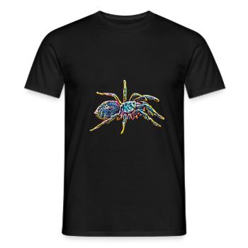 tarantula - Men's T-Shirt - black - Front - AI Model Male 178 light (178cm)