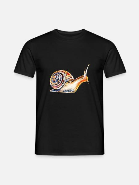 slug - Men's T-Shirt - black