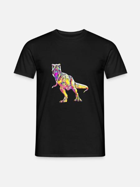 Tyrannosaurus Rex - Men's T-Shirt - black