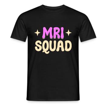 MRI Squad RAD Tech - Männer T-Shirt - Schwarz - Vorne - AI Model Male 178 light (178cm)