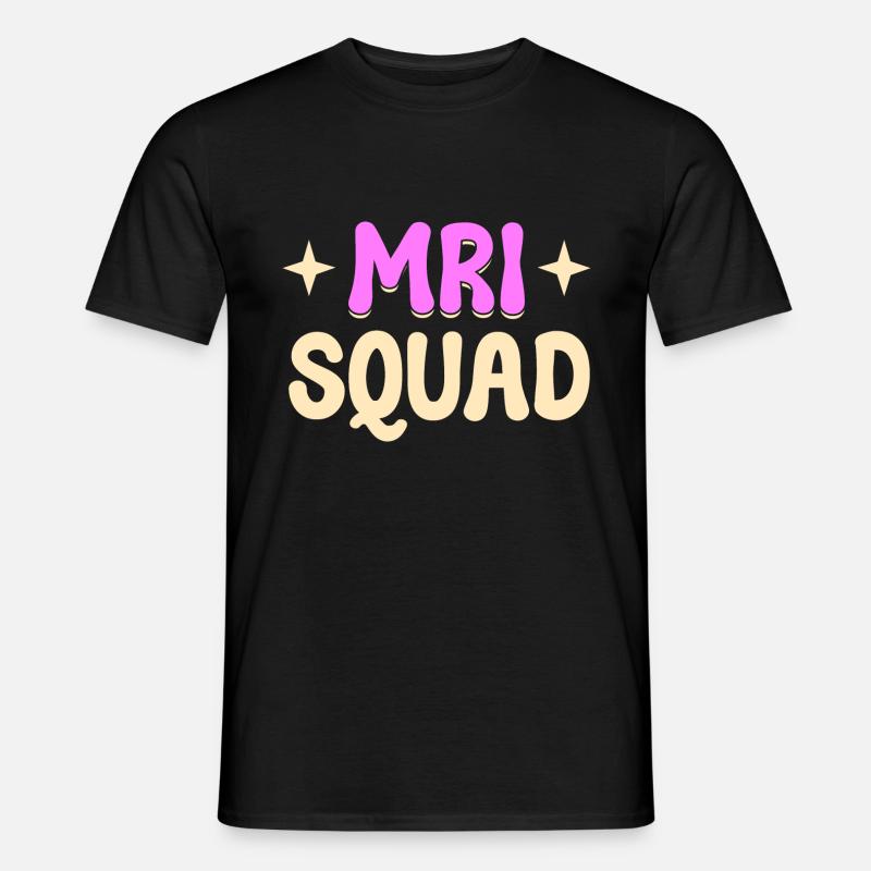 MRI Squad RAD Tech - Männer T-Shirt - Schwarz