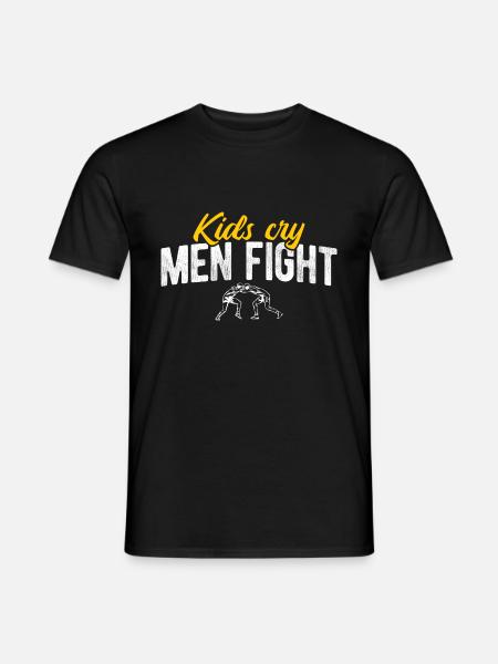 Grappling Martial Arts Wrestling - Männer T-Shirt - Schwarz