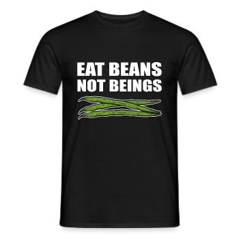 Vegetarisches Leben Vegetarier - Männer T-Shirt - Schwarz - Vorne - AI Model Male 178 light (178cm)