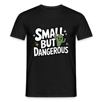 Cactus Cacti Desert Plant - Men's T-Shirt - black - Front - AI Model Male 178 light (178cm)