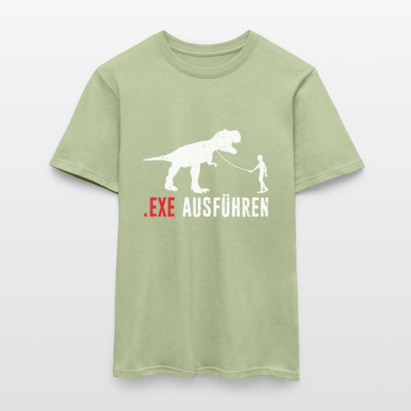 Admin Programmierer ITler Informatiker Spruch EXE Männer T-Shirt