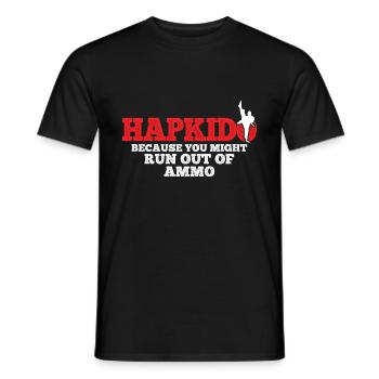 Koreanischer Kampfsport Hapkido - Männer T-Shirt - Schwarz - Vorne - AI Model Male 178 light (178cm)