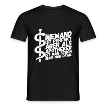 Apotheker Apotheke Pharmazeut - Männer T-Shirt - Schwarz - Vorne - AI Model Male 178 light (178cm)