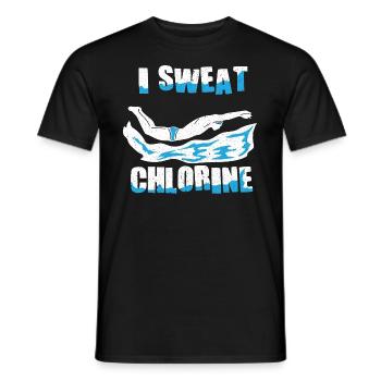 Schwimmer Schwimmen 50 Meter Bahn Brustschwimmen - Männer T-Shirt - Schwarz - Vorne - AI Model Male 178 light (178cm)