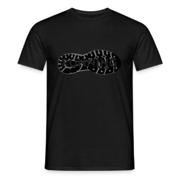 Running, chaussure de course - T-shirt homme - noir - Devant - AI Model Male 178 light (178cm)