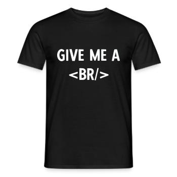 Software Ingenieur Informatiker Programmierer - Männer T-Shirt - Schwarz - Vorne - AI Model Male 178 light (178cm)