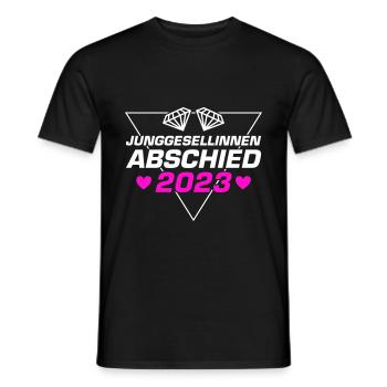 Jga 2023 Junggesellinnenabschied - Männer T-Shirt - Schwarz - Vorne - AI Model Male 178 light (178cm)