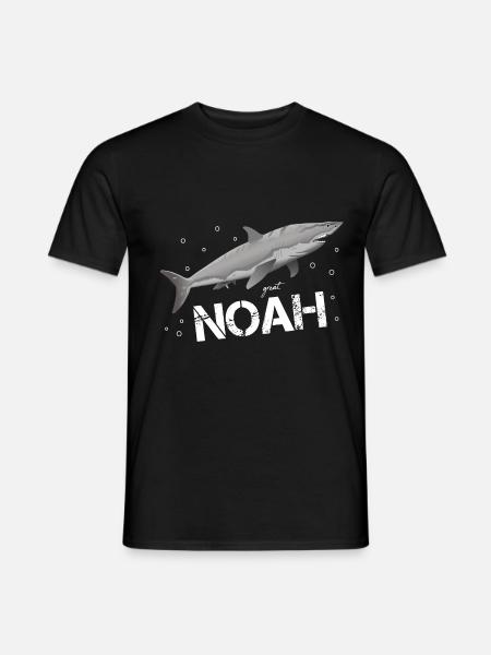 Noah's Birthday Noah - Men's T-Shirt - black