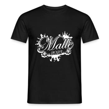 Malle 2023 Palier - T-shirt homme - noir - Devant - AI Model Male 178 light (178cm)