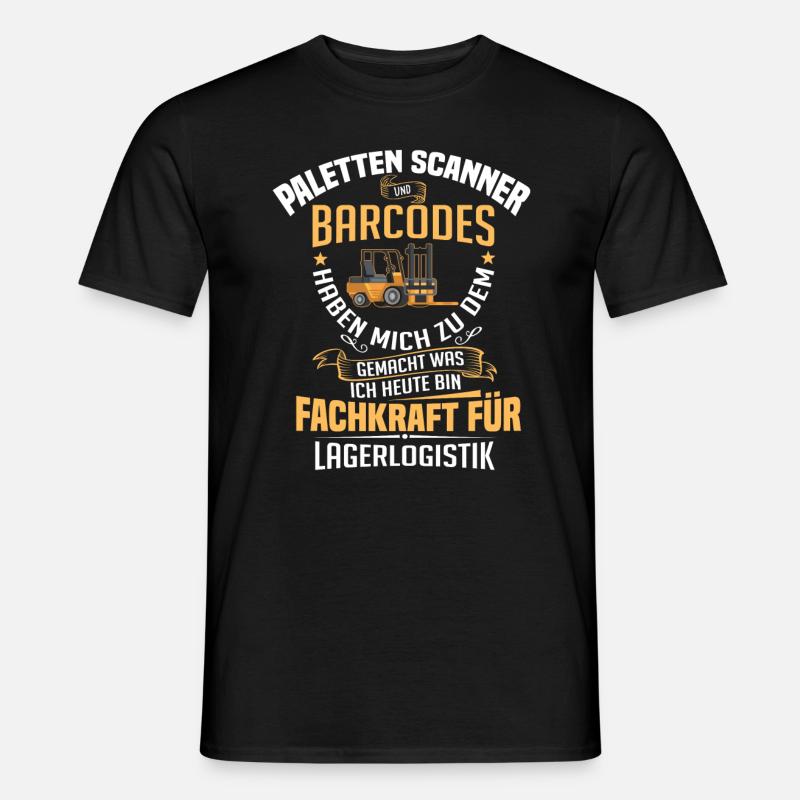 Warehouse Logistics Logistic - Men's T-shirt - black