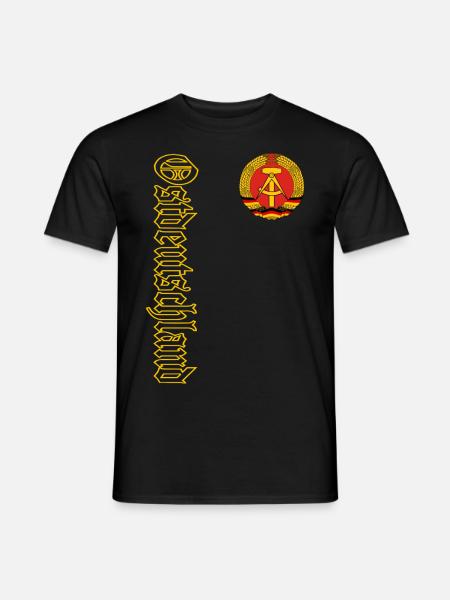 Ostdeutschland - Männer T-Shirt - Schwarz