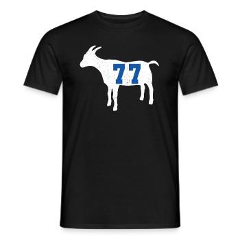 Basketball Streetball Bball Doncic cadeau de chèvre - T-shirt homme - noir - Devant - AI Model Male 178 light (178cm)