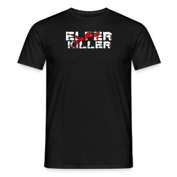 Gardien de pénalité - T-shirt homme - noir - Devant - AI Model Male 178 light (178cm)