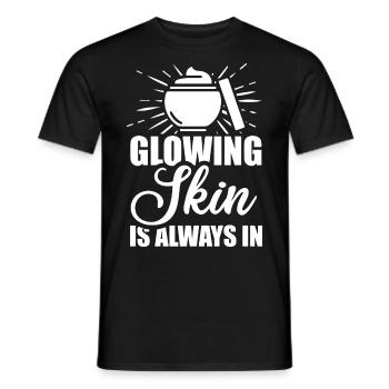 Soins du visage Peau Derma Dermatologe - T-shirt homme - noir - Devant - AI Model Male 178 light (178cm)
