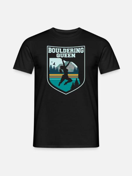 Bouldering - Men's T-Shirt - black