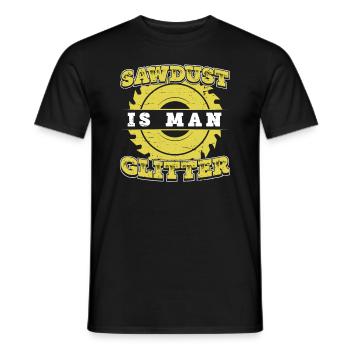 Zimmermann Tischler Schreiner - Männer T-Shirt - Schwarz - Vorne - AI Model Male 178 light (178cm)