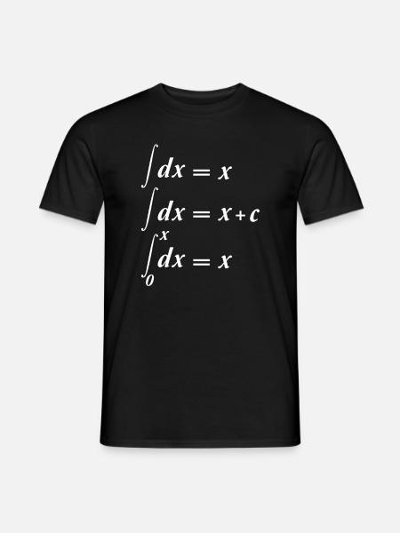 Mathematik Geschenk Nerd Lehrer Mathelehrer Mathe - Mænd T-shirt - sort