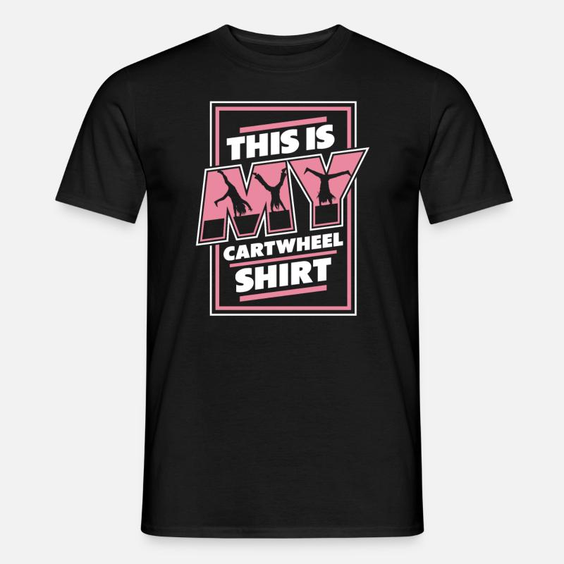 Turnen Turner - Männer T-Shirt - Schwarz