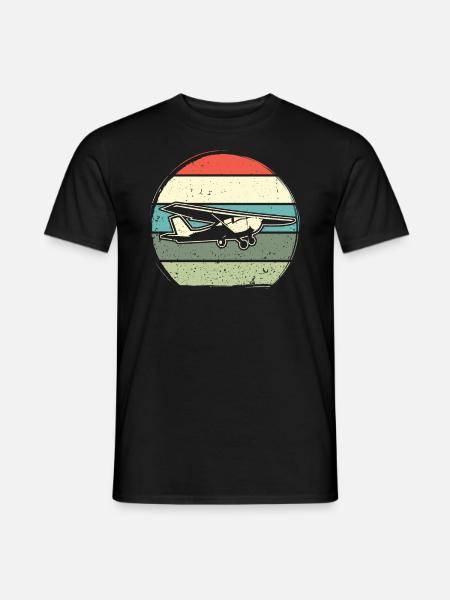 Modellflugzeug Modellflieger Modellbau Flugzeug - Männer T-Shirt - Schwarz