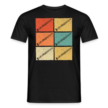 Clarinette Clarinettiste Clarinettiste - T-shirt homme - noir - Devant - AI Model Male 178 light (178cm)