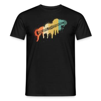 Clarinette Clarinettiste Clarinettiste - T-shirt homme - noir - Devant - AI Model Male 178 light (178cm)