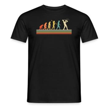 Saxophone Saxophoniste Saxophoniste - T-shirt homme - noir - Devant - AI Model Male 178 light (178cm)