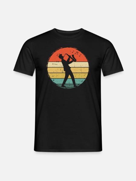 Saxophone Saxophoniste Saxophoniste - T-shirt homme - noir