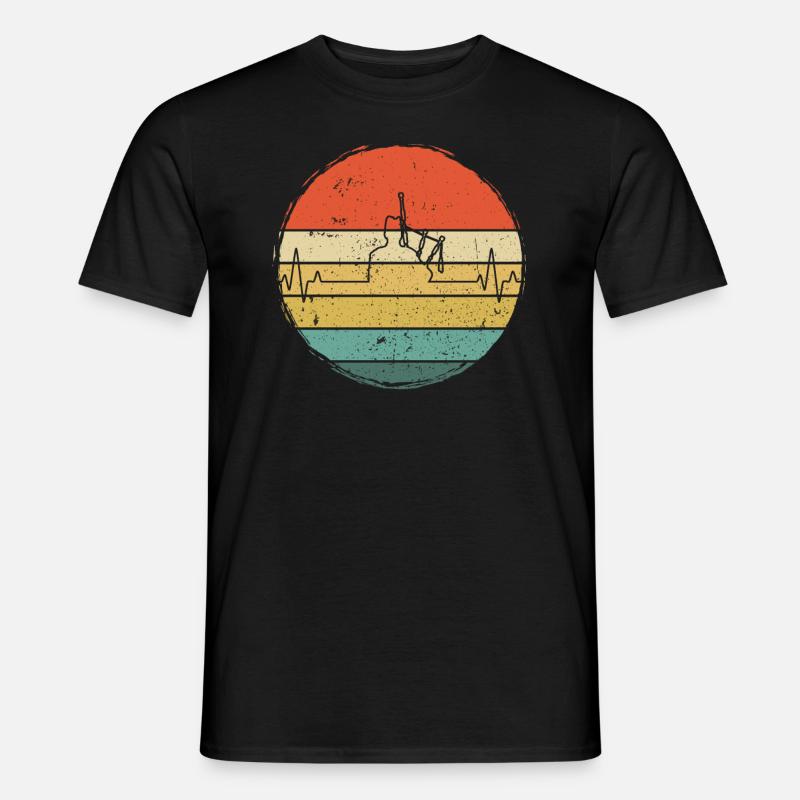 Dudelsack Dudelsackspieler Sackpfeife - Männer T-Shirt - Schwarz