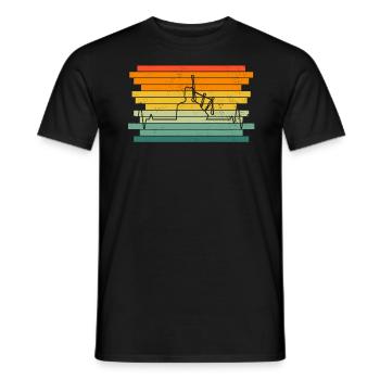 Bagpipes Bagpipes Bagpipe - Men's T-Shirt - black - Front - AI Model Male 178 light (178cm)