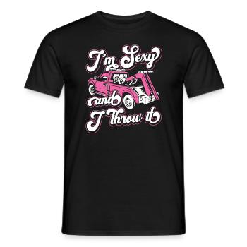 Dépanneuse Dépanneuse - T-shirt homme - noir - Devant - AI Model Male 178 light (178cm)