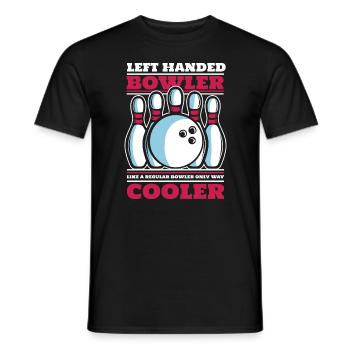 Bowling Bowler Pin Ball Bowling Ball - Männer T-Shirt - Schwarz - Vorne - AI Model Male 178 light (178cm)