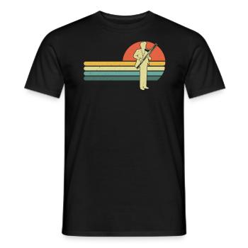 Bassoon Bassoon Bassoon Player Bassoonist - Men's T-Shirt - black - Front - AI Model Male 178 light (178cm)
