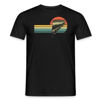 Panflute Panflute player Panflutist - Men's T-Shirt - black - Front - AI Model Male 178 light (178cm)