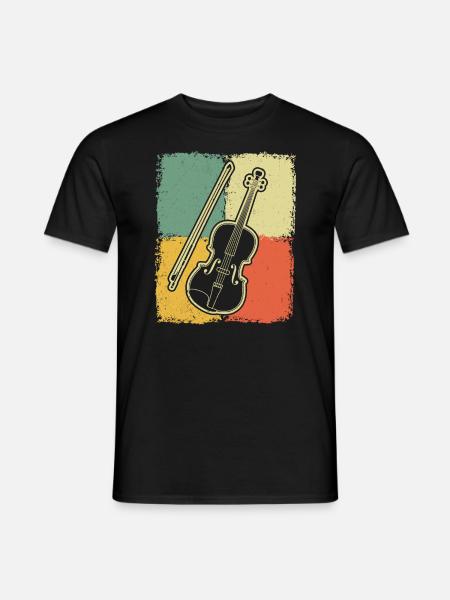 Violin Violinist Violinist - Men's T-Shirt - black