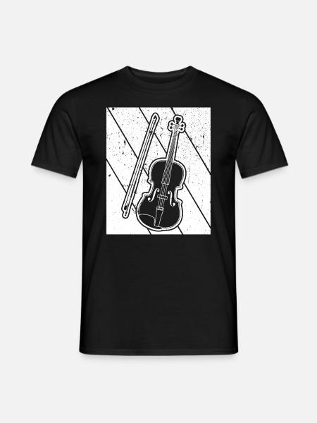 Violon Violoniste Violoniste - T-shirt homme - noir