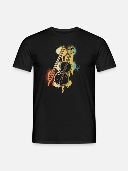 Violin Violinist Violinist - Men's T-Shirt - black