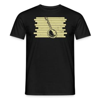 Banjo Banjo joueur Banjoïste - T-shirt homme - noir - Devant - AI Model Male 178 light (178cm)