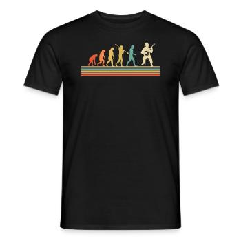 Banjo Banjospieler Banjoist - Männer T-Shirt - Schwarz - Vorne - AI Model Male 178 light (178cm)
