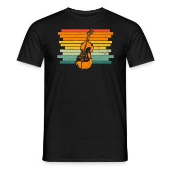 Cello Cellospieler Cellist - Männer T-Shirt - Schwarz - Vorne - AI Model Male 178 light (178cm)