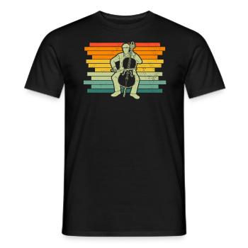 Cello Cellospieler Cellist - Männer T-Shirt - Schwarz - Vorne - AI Model Male 178 light (178cm)