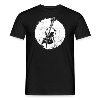 Cello Cellospieler Cellist - Männer T-Shirt - Schwarz - Vorne - AI Model Male 178 light (178cm)