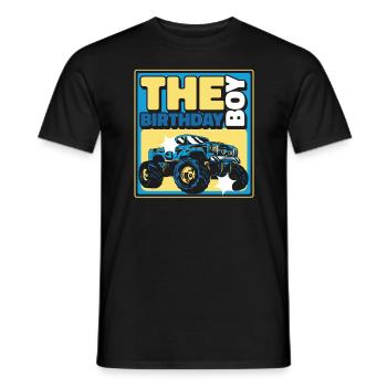 Monster Truck Car Trucks - T-shirt homme - noir - Devant - AI Model Male 178 light (178cm)