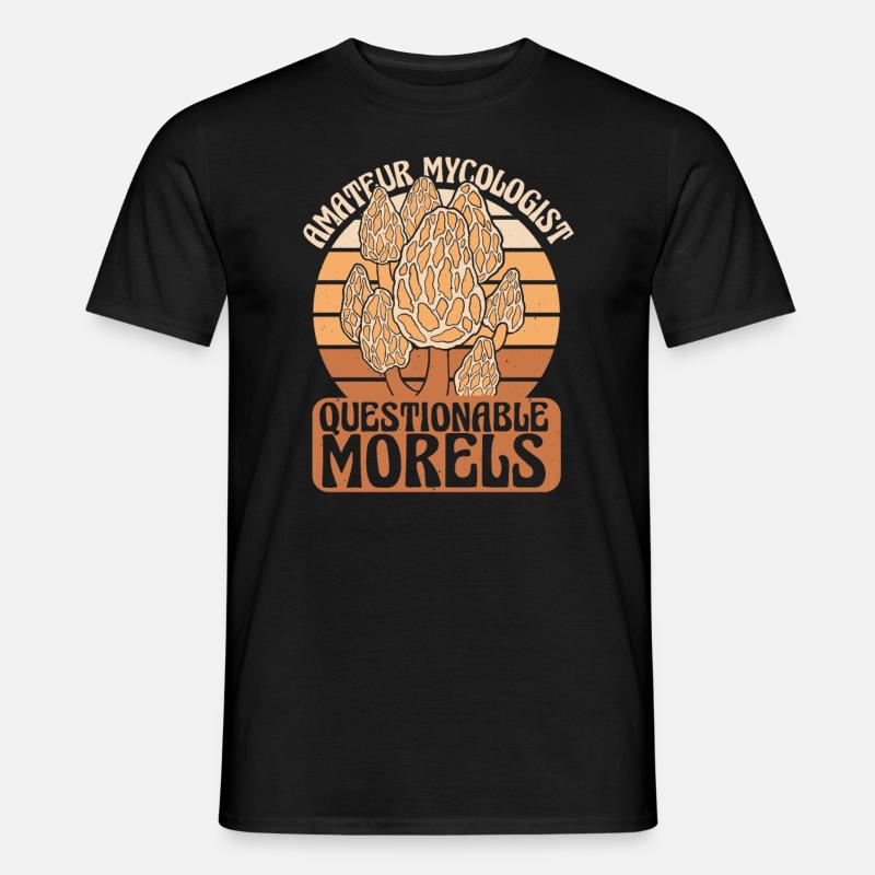Champignons Champignons Champignon Champignon - T-shirt homme - noir
